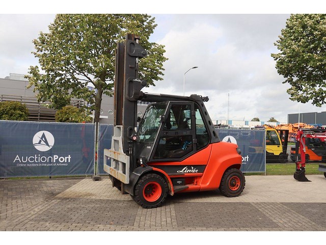 Heftruck linde h80d-02/900 diesel 8000kg 2015 - afbeelding 1 van  1