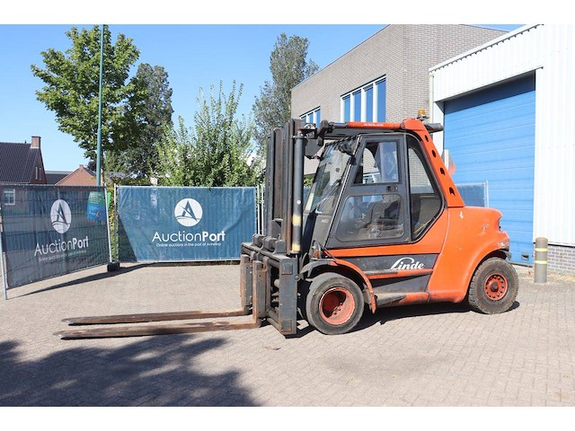 Heftruck linde h80d/900-02 diesel 8000kg 2003 - afbeelding 1 van  1