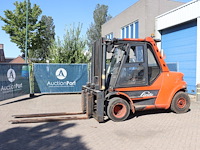 Heftruck linde h80d/900-02 diesel 8000kg 2003 - afbeelding 1 van  1