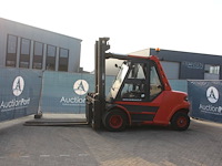 Heftruck linde h80d/900-03 diesel 8000kg 3.75m 2007 - afbeelding 1 van  1