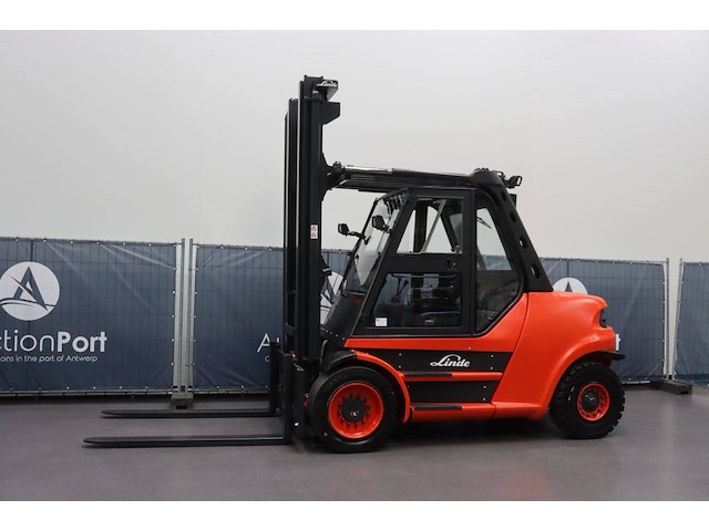Heftruck linde h80d/900-3 diesel 8000kg 2005 - afbeelding 1 van  1