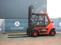 Heftruck linde h80t-03 lpg 8000kg 2008 - afbeelding 1 van  1