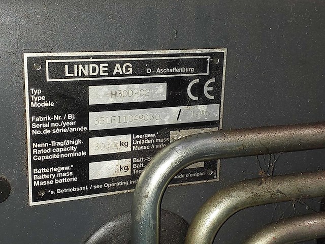 Heftruck linde - afbeelding 2 van  3