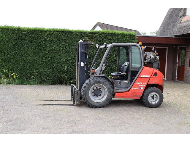 Heftruck manitou mh25-4t diesel 2500kg 3.7m 2008 - afbeelding 1 van  1