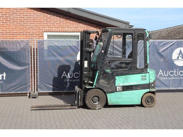 Heftruck mitsubishi fb25k-pac elektrisch 2500kg 4.75m 2008 - afbeelding 1 van  1