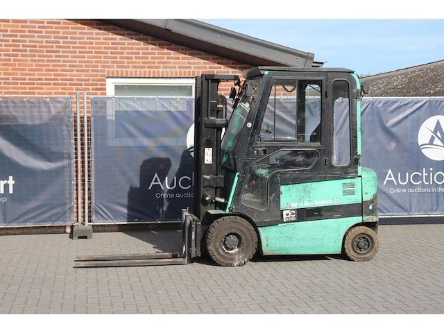 Heftruck mitsubishi fb25k-pac elektrisch 2500kg 4.75m 2008 - afbeelding 1 van  1