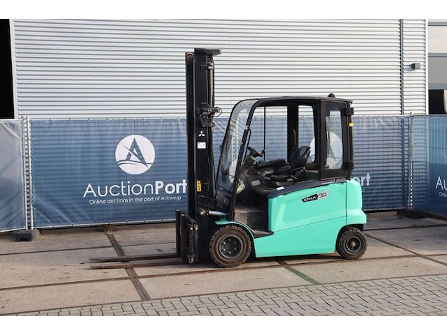 Heftruck mitsubishi fb30n elektrisch 3000kg 4.5m 2019 - afbeelding 1 van  1