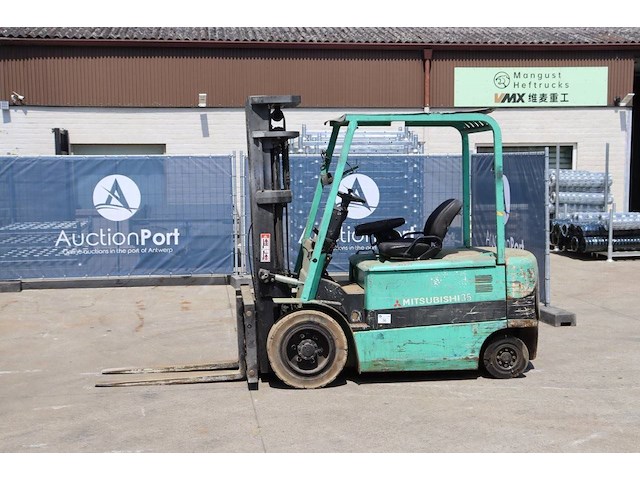 Heftruck mitsubishi fb35k-pac-80e elektrisch 3500kg 2007 - afbeelding 1 van  1