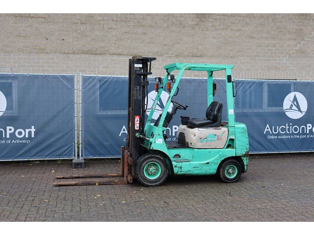 Heftruck mitsubishi fd15 diesel 1400kg 1994 - afbeelding 1 van  1