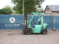 Heftruck mitsubishi fd25k diesel 2500kg 2000 - afbeelding 1 van  1