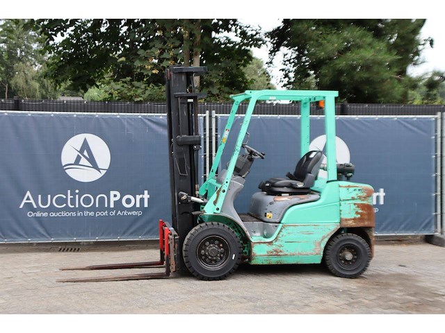 Heftruck mitsubishi fd25nt diesel 2500kg 2015 - afbeelding 1 van  1