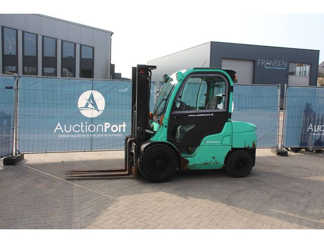 Heftruck mitsubishi fd35n diesel 3500kg 3.0m 2005 - afbeelding 1 van  1