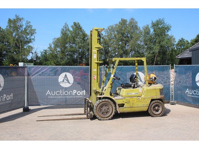 Heftruck mitsubishi fg-35 lpg 3800kg 5.2m 1990 - afbeelding 1 van  1