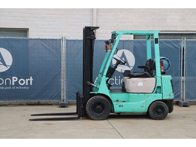 Heftruck mitsubishi fg15 lpg 1500kg 3.0m 1992 - afbeelding 1 van  1