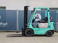 Heftruck mitsubishi fg15 lpg 1500kg 3.0m 1992