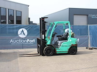 Heftruck mitsubishi fg25n lpg 2500kg 5.5m 2012 - afbeelding 1 van  1