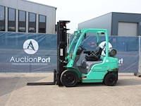 Heftruck mitsubishi fg25n lpg 2500kg 5.5m 2013 - afbeelding 1 van  1