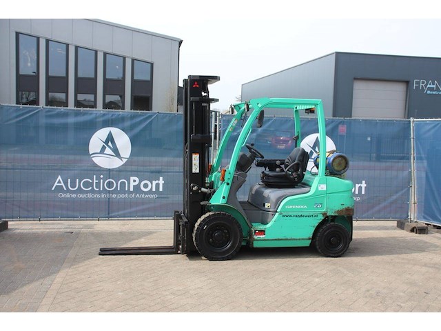 Heftruck mitsubishi fg25n lpg 2500kg 5.5m 2013 - afbeelding 1 van  1
