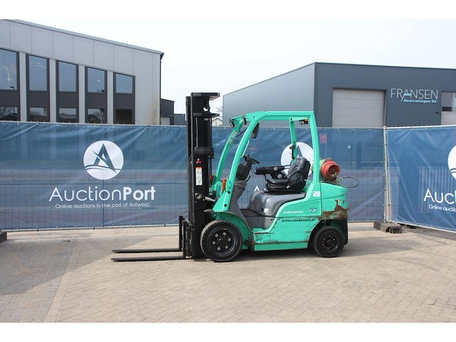 Heftruck mitsubishi fg25n lpg 2500kg 5.5m 2013 - afbeelding 1 van  1