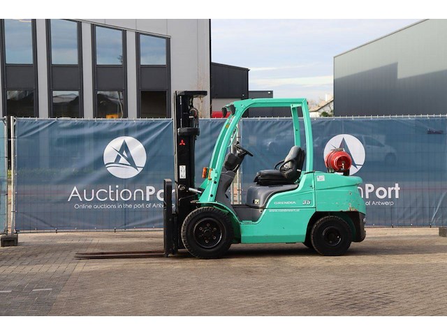 Heftruck mitsubishi fg35n lpg 3500kg 2010 - afbeelding 1 van  1