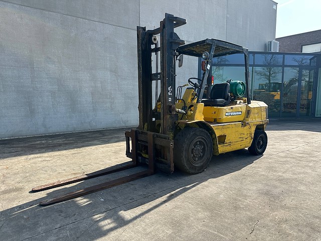 Heftruck mitsubishi fg40 lpg 1989 - afbeelding 1 van  1