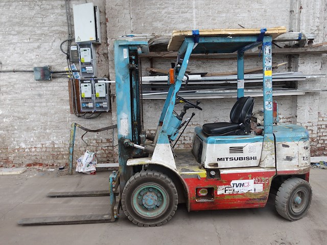 Heftruck mitsubishi - afbeelding 1 van  13