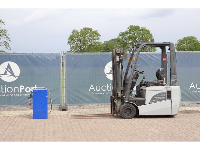 Heftruck nissan 1n1l18q elektrisch 1250kg 4.75m 2011 - afbeelding 1 van  1