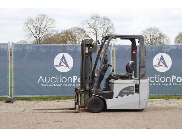 Heftruck nissan 1n1l18q elektrisch 1800kg 4.75m 2011 - afbeelding 1 van  1