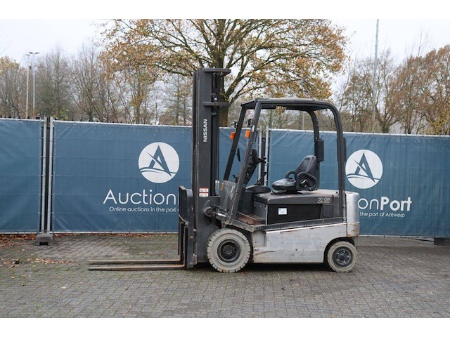 Heftruck nissan 1q2l25q elektrisch 1650kg 6.0m 2011 - afbeelding 1 van  1