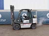 Heftruck nissan 30 lpg 2850kg - afbeelding 1 van  1