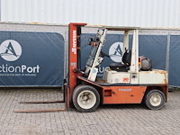 Heftruck nissan 30 lpg 3000kg 4.75m 1991 - afbeelding 1 van  1