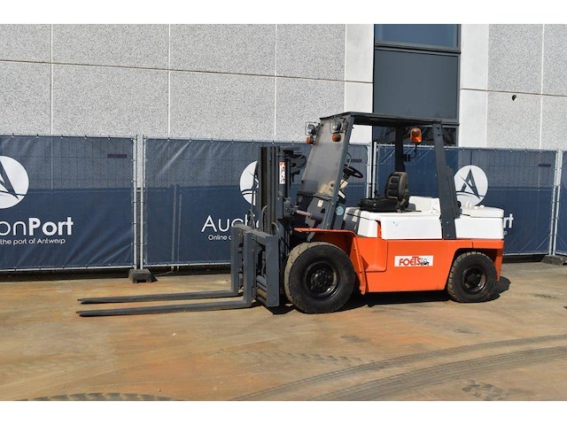 Heftruck nissan c9zwgf03a40d diesel 4000kg 1997 - afbeelding 1 van  1