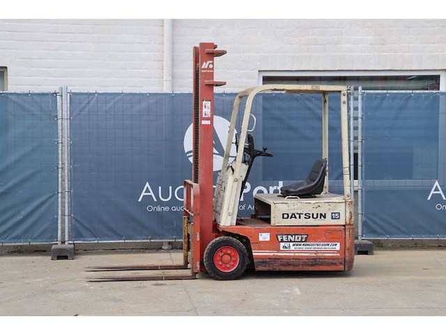 Heftruck nissan datsun 15 na0yl15u elektrisch 1350kg 3.7m - afbeelding 1 van  1