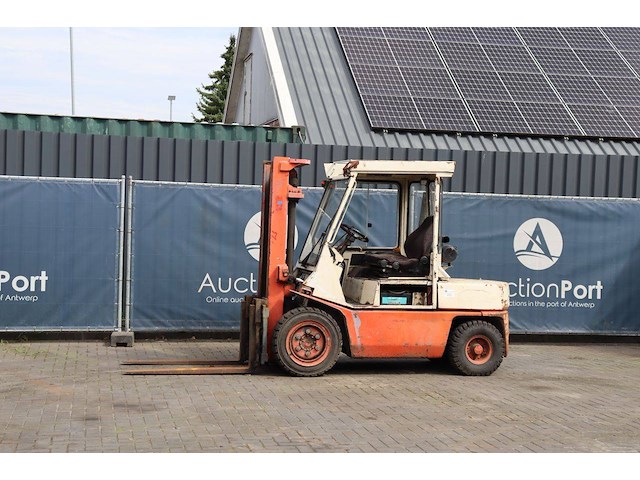 Heftruck nissan egf02-a30u diesel 3000kg 3.2m - afbeelding 1 van  1