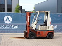 Heftruck nissan fd15 diesel 1500kg 4.3m 1993 - afbeelding 1 van  1