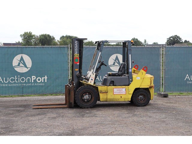 Heftruck nissan fg-02a30 diesel 3000kg 4.3m 1994 - afbeelding 1 van  1