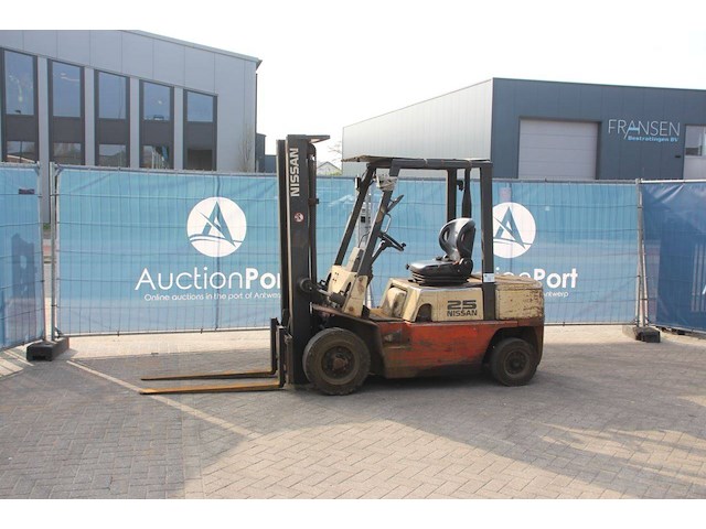 Heftruck nissan fj02a25 diesel 2500kg - afbeelding 1 van  1