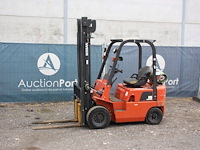 Heftruck nissan j01a15 lpg 1500kg 3.0m - afbeelding 1 van  1