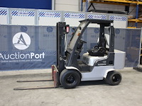 Heftruck nissan o1a15 diesel 1500kg 3.0m 2005 - afbeelding 1 van  1