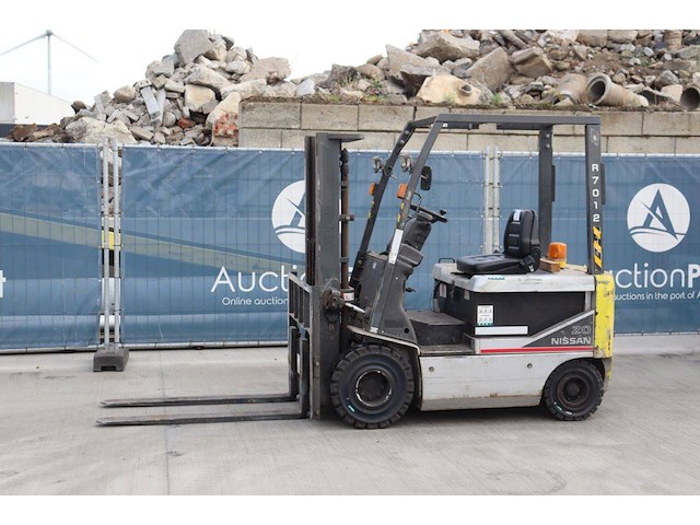 Heftruck nissan p1b2 elektrisch 2000kg 3.0m 2007 - afbeelding 1 van  1