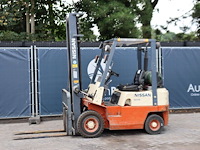 Heftruck nissan pj01a18u lpg/benzine 1750kg 4.0m 1997 - afbeelding 1 van  1
