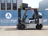 Heftruck nissan ud02a25pq lpg 2500kg 4.75m 2005 - afbeelding 1 van  1