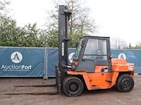 Heftruck nissan vf05h70u diesel 7000kg 5.0m 2003 - afbeelding 1 van  1