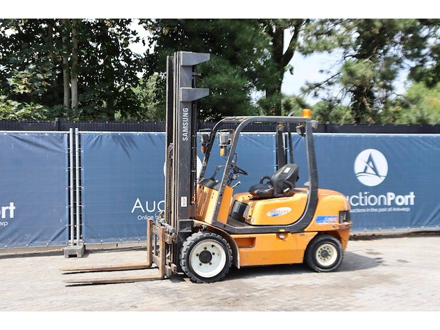 Heftruck samsung sf30d diesel 3000kg 6.5m - afbeelding 1 van  1