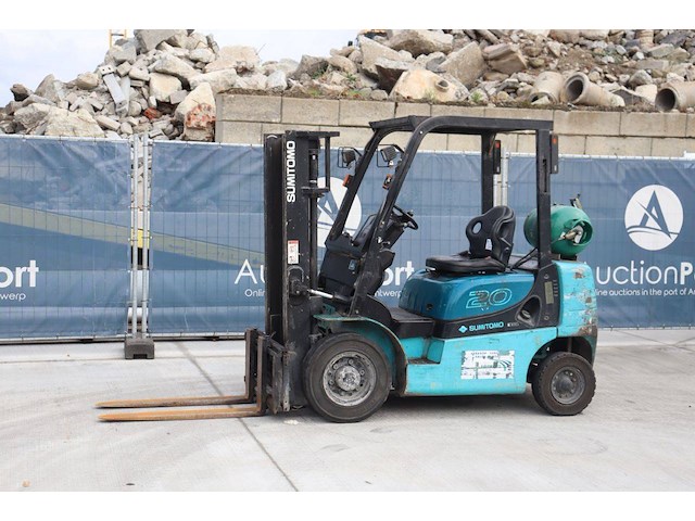 Heftruck sumitomo 11fg20pax2gd lpg 1970kg 3.05m 2007 - afbeelding 1 van  1