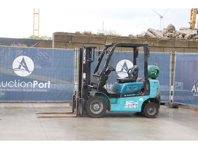 Heftruck sumitomo 11fg20pax2gd lpg 1970kg 3.05m 2007 - afbeelding 1 van  1