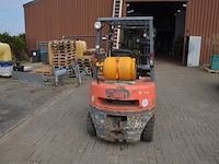 Heftruck tailift op gas met sideshift model fg 25, bouwjaar 2001 - afbeelding 4 van  17