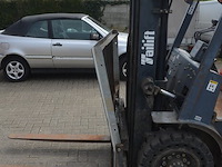 Heftruck tailift op gas met sideshift model fg 25, bouwjaar 2001 - afbeelding 9 van  17