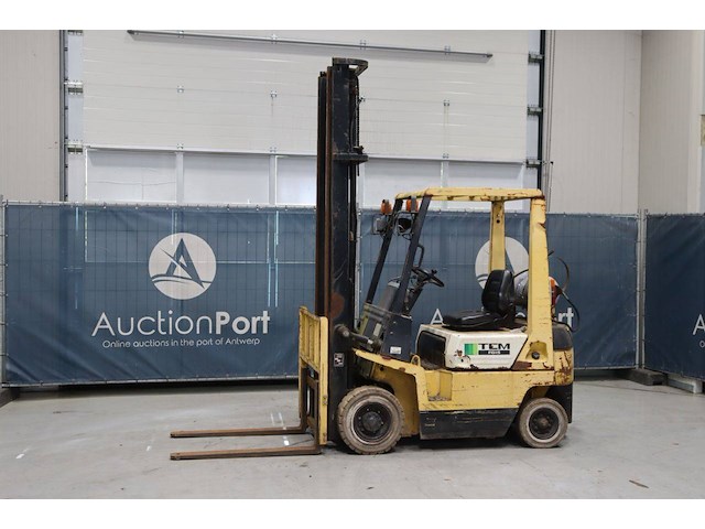 Heftruck tcm fg15n17t lpg 1500kg 5m 1992 - afbeelding 1 van  1