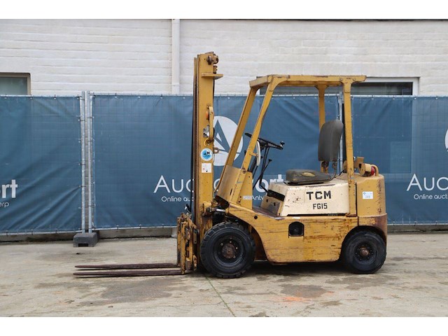 Heftruck tcm fg15n2 diesel 1500kg - afbeelding 1 van  1